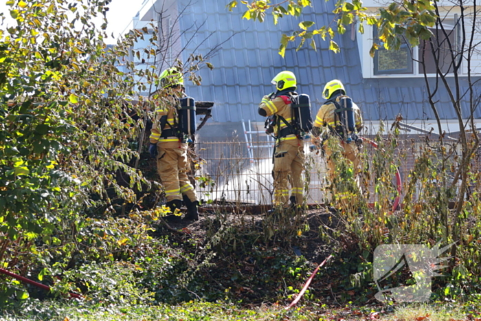 Brand in garage onder controle