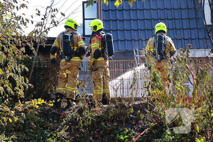 Brand in garage onder controle