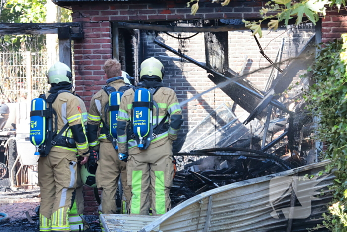 Brand in garage onder controle