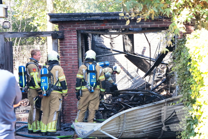 Brand in garage onder controle