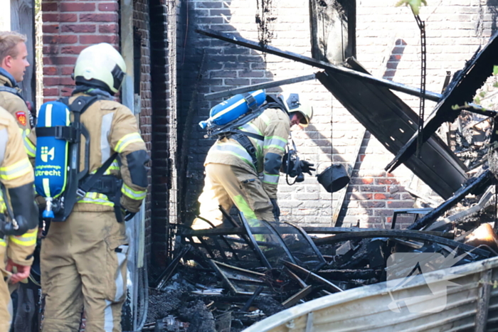 Brand in garage onder controle