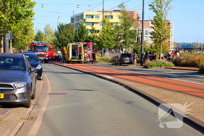 Bestuurder gewond bij aanrijding