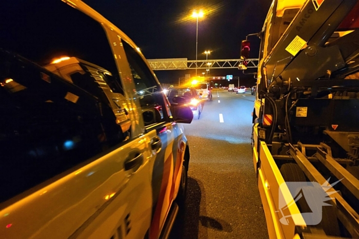 Bestuurder naar ziekenhuis na val