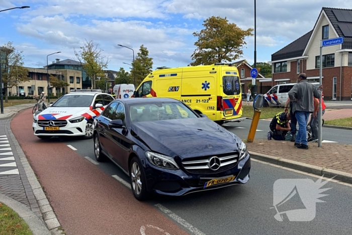 Fietsende scholier gewond na aanrijding met auto