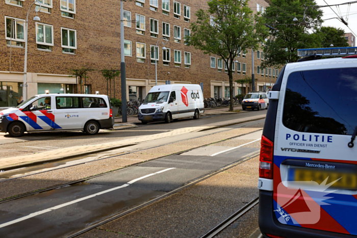 Overval op pakket bezorgen DPD