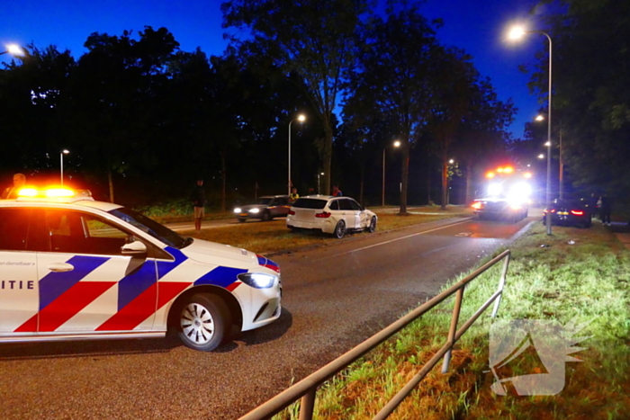 Geen gewonden na botsing op kruising