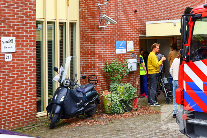 Brand leidt tot evacuatie in opvanghuis