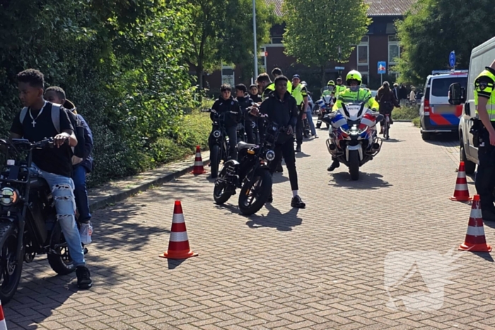Fatbike gaat 50km tijdens controle, politie neemt er twee in beslag