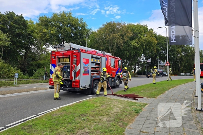 Rook in lijnbus leidt tot snelle brandweeractie