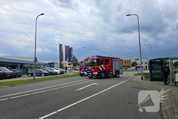 Rook in lijnbus leidt tot snelle brandweeractie