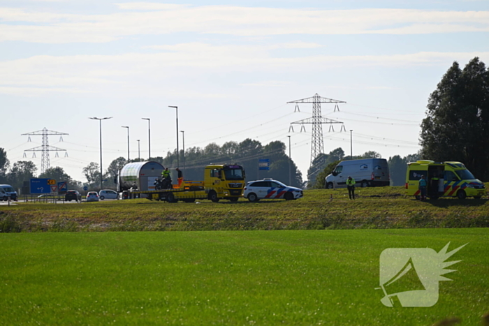 Motorrijder gewond bij ongeval