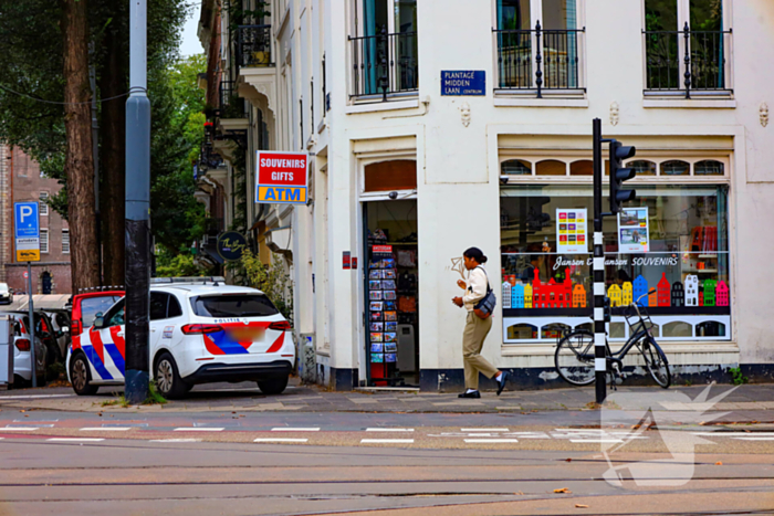 Overval op souvenirwinkel zonder gewonden