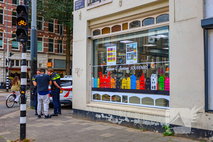 Overval op souvenirwinkel zonder gewonden