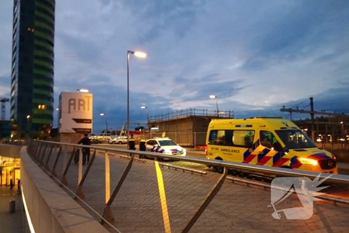 Massale politie-inzet voor melding steekincident