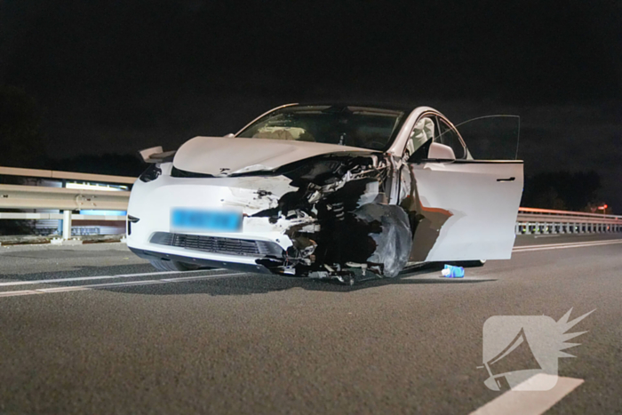 Harde klap, geen gewonden