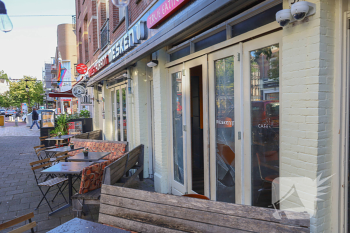 Schade door explosie bij restaurant