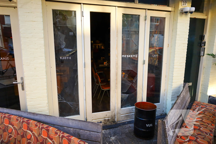 Schade door explosie bij restaurant