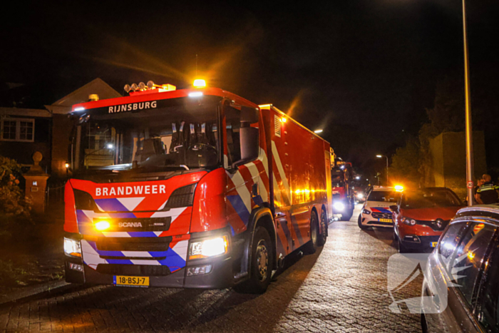 Blikseminslag zorgt voor brandmelding in woning