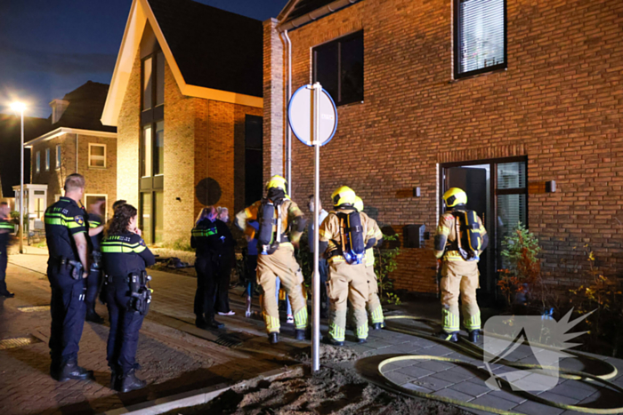 Blikseminslag zorgt voor brandmelding in woning