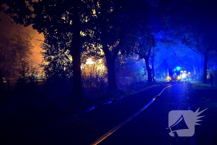 Grote nachtelijke brand