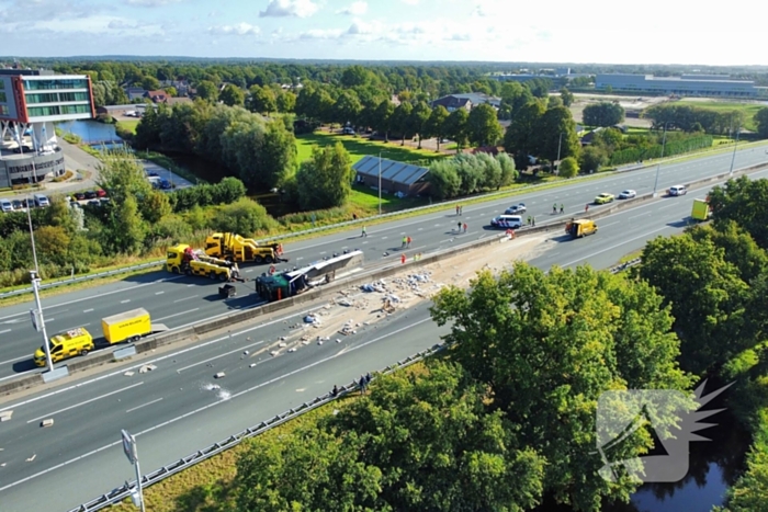 Rijksweg A12 L 102,5 112 melding Veenendaal 