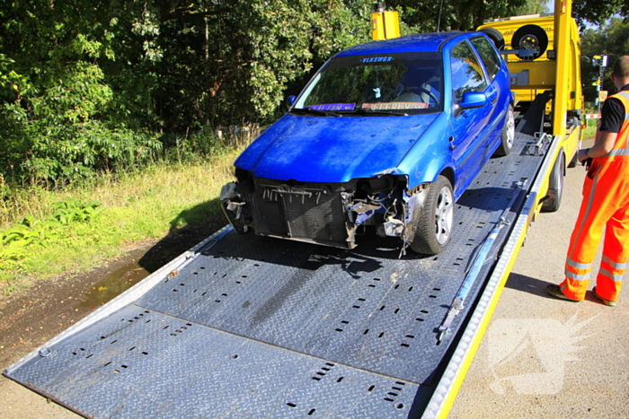 aanrijding leidt tot forse schade