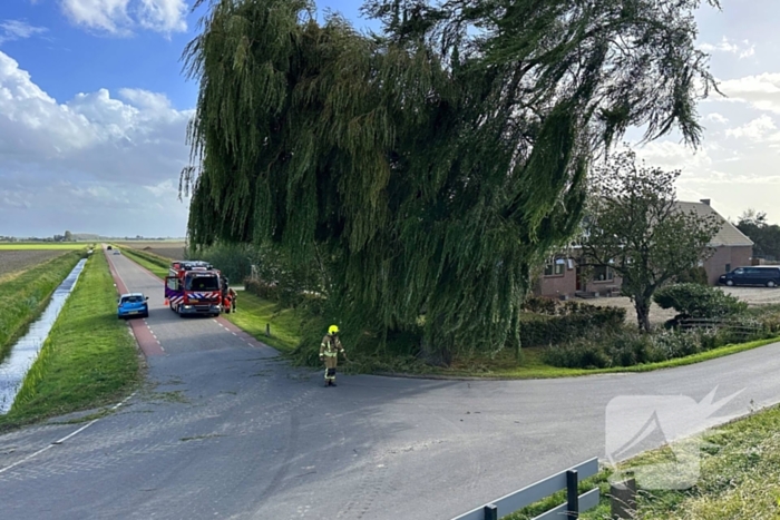 Brandweer ingezet bij gevaarlijke situatie