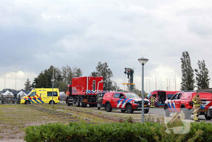 Grootschalige zoekactie op water naar persoon