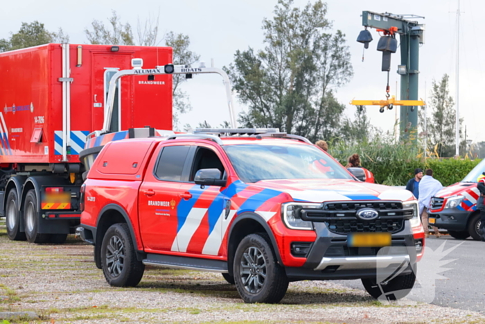 Grootschalige zoekactie op water naar persoon
