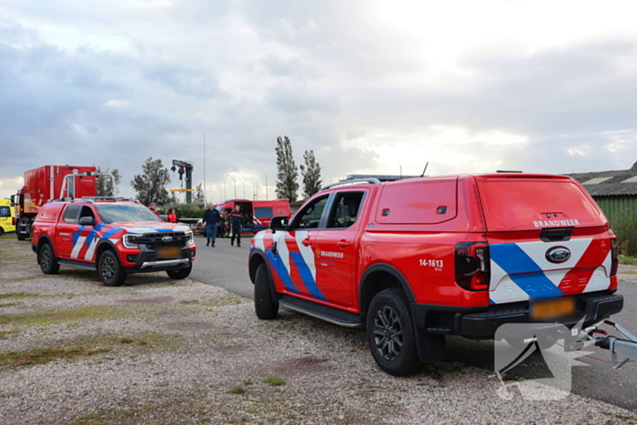 Grootschalige zoekactie op water naar persoon
