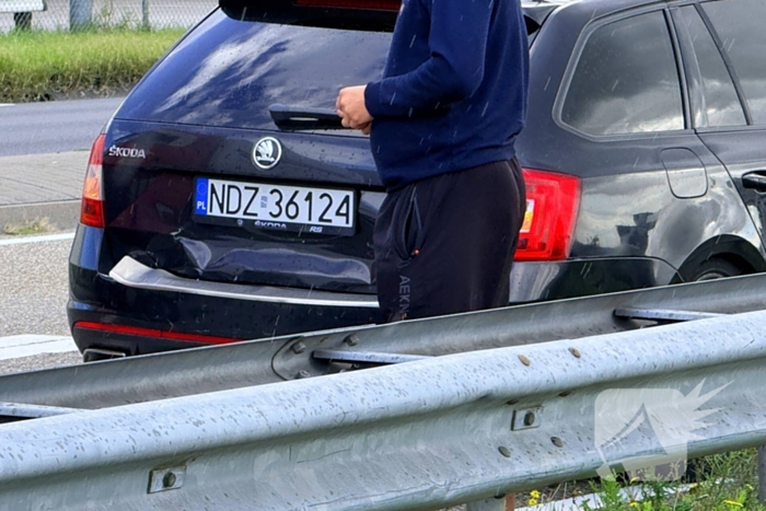 Kopstaartaanrijding met lichtgewonde