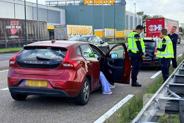 Kopstaartaanrijding met lichtgewonde