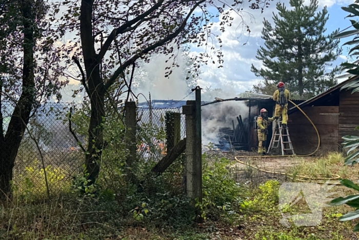 Asbestgevaar na uitslaande brand