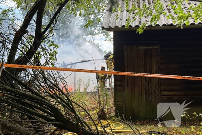 Asbestgevaar na uitslaande brand