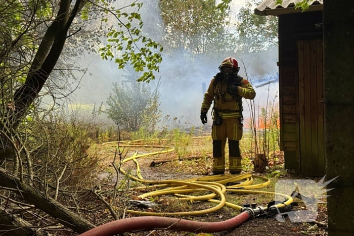 Asbestgevaar na uitslaande brand