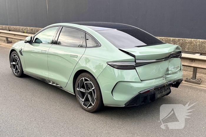 Kopstaartbotsing zonder gewonden