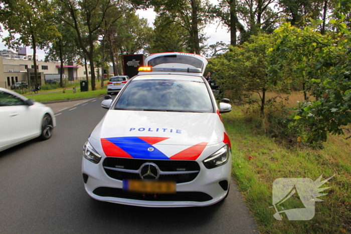Aanrijding met letsel tussen drie voertuigen