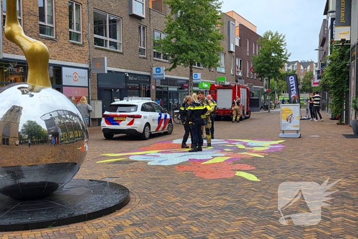 Rookontwikkeling in sportwinkel zorgt voor inzet brandweer
