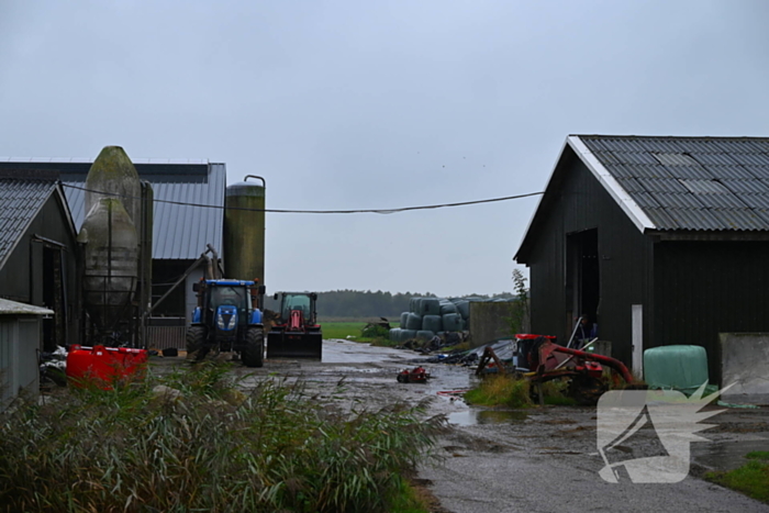 Brand bij agrarisch bedrijf
