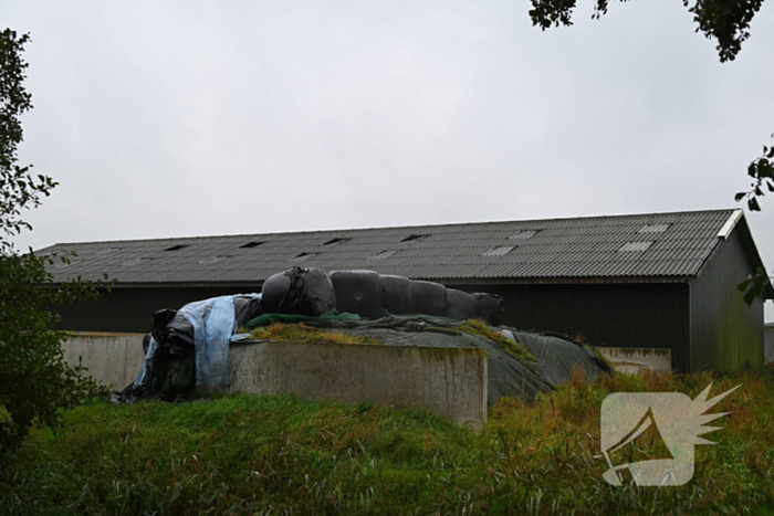 Brand bij agrarisch bedrijf