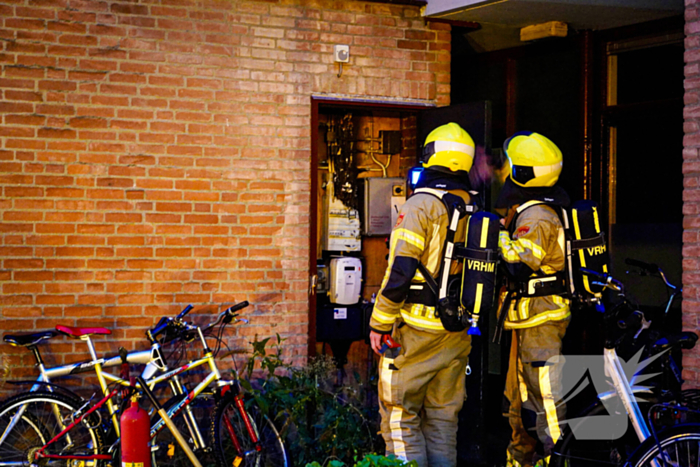 Brand in meterkast zorgt voor stroomuitval