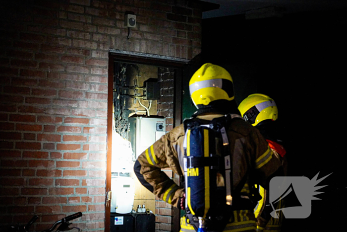 Brand in meterkast zorgt voor stroomuitval