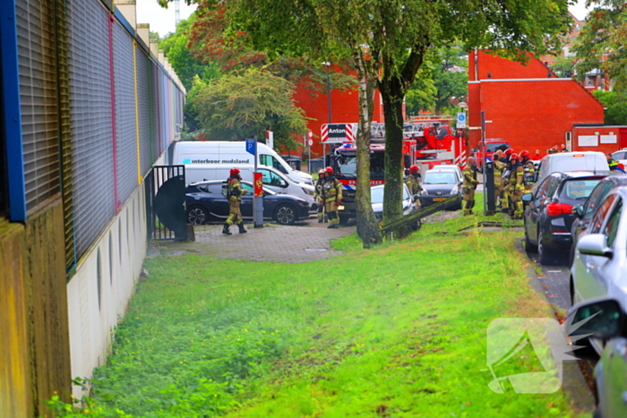 Brand in parkeergarage leidt tot grote hulpverlening