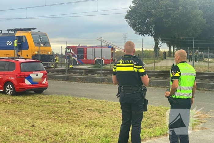 Rook onder trein veroorzaakt opschudding