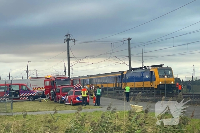 Rook onder trein veroorzaakt opschudding