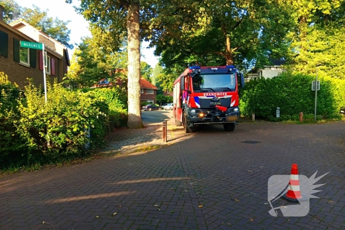 Gaslek bij graafwerkzaamheden