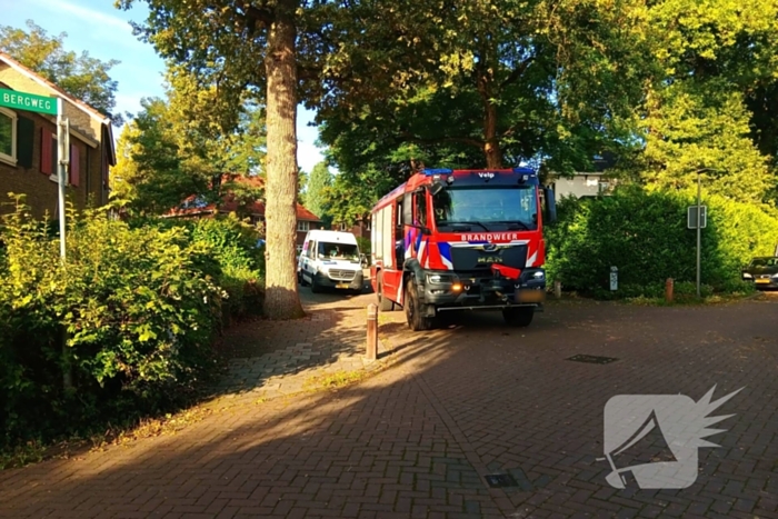 Gaslek bij graafwerkzaamheden