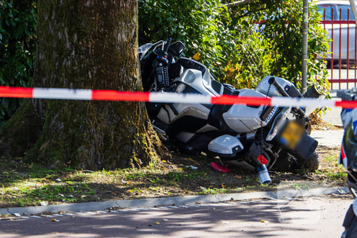 72-jarige man onder invloed van drugs botst op motoragent