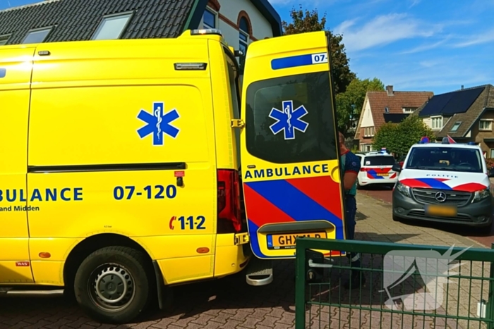 Fietser gewond na val partij