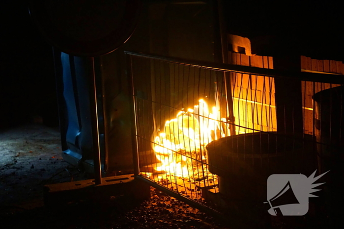 Vermoedelijke brandstichting bij toilet